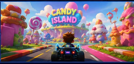 Racebaan Candy Island