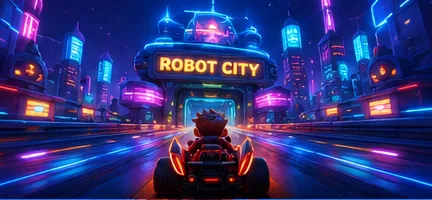 Racebaan Robot City